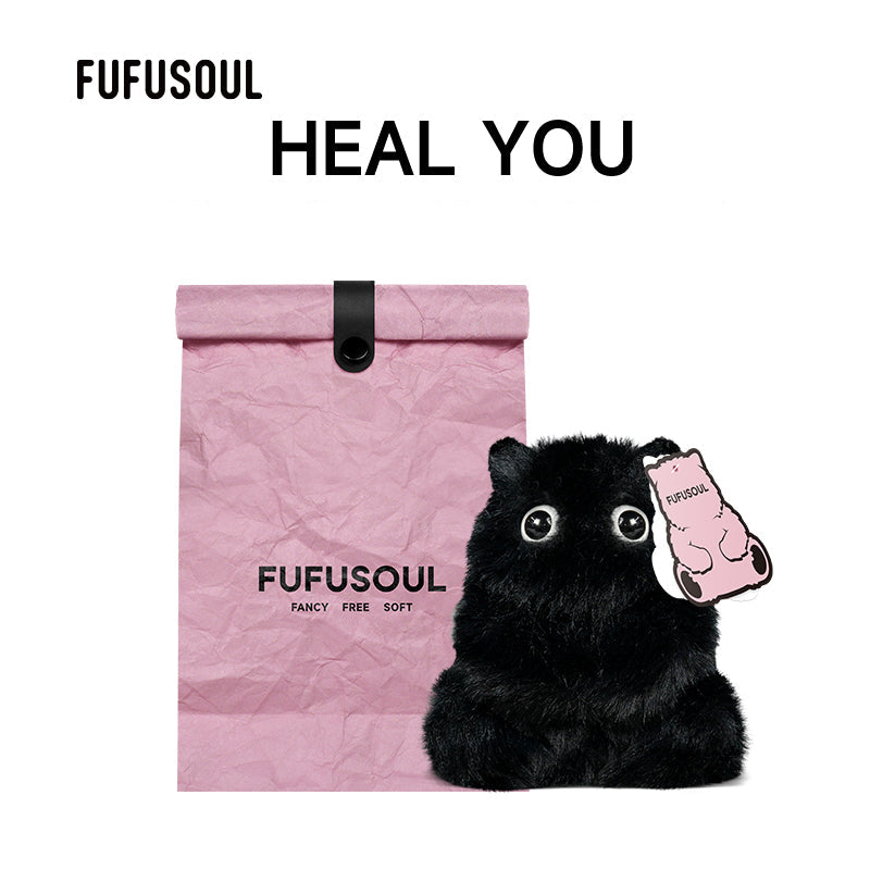【FUFUSOUL】アロマぬいぐるみ FUFUSOUL100%ナイティ・ナイト(ブラック)
